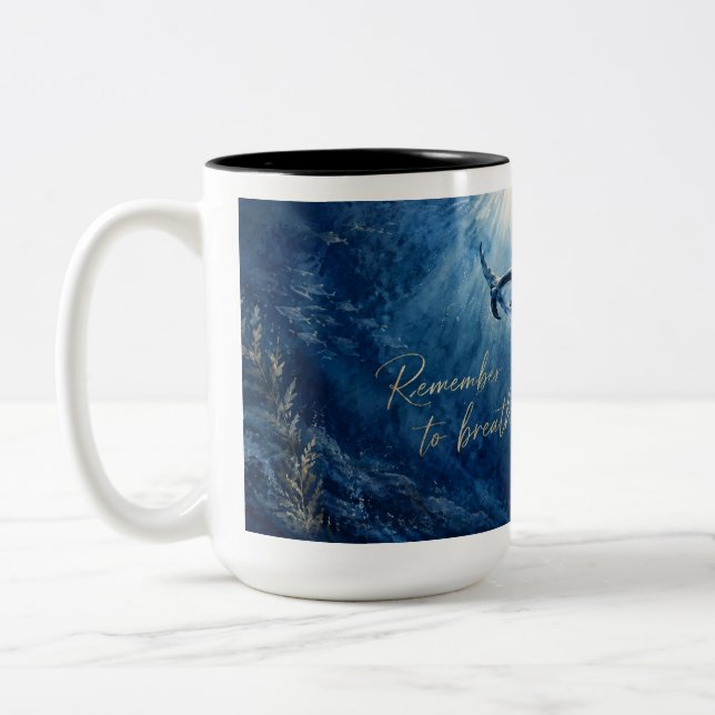 Tasse 2 Couleurs Respirer (Gauche)