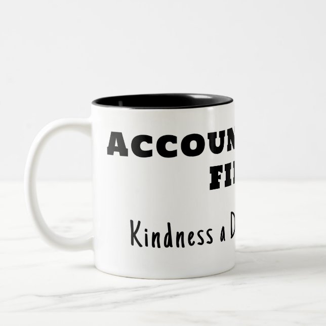 Tasse 2 Couleurs Responsabilisation d'abord, gentillesse ensuite (Gauche)