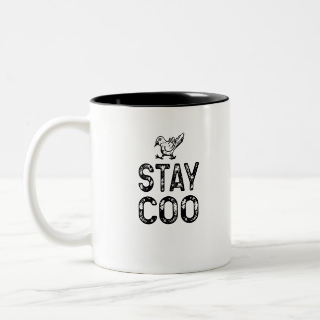 Tasse 2 Couleurs Restez Coo (Gauche)