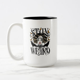 Tasse 2 Couleurs Restez Drôle
