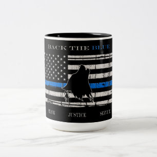 Tasse 2 Couleurs Retournez le bleu
