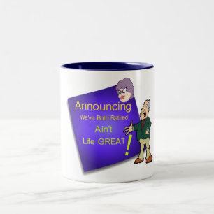Tasse 2 Couleurs Retraite