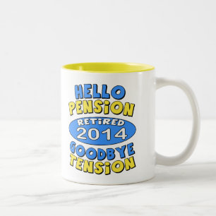 Tasse 2 Couleurs Retraite 2014