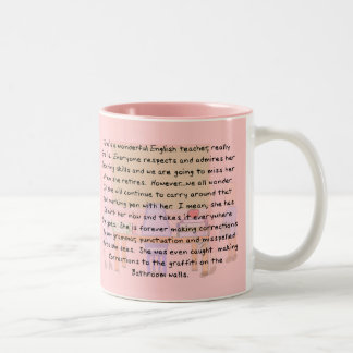 Tasse 2 Couleurs Retraité Anglais Histoire d'enseignant Cadeaux d'a
