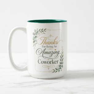 Tasse 2 Couleurs Retraite de collègue incroyable personnalisée