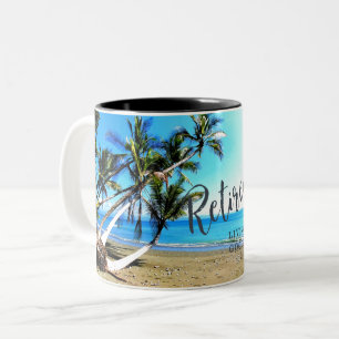 Tasse 2 Couleurs Retraité...Vivre la Bonne Vie !