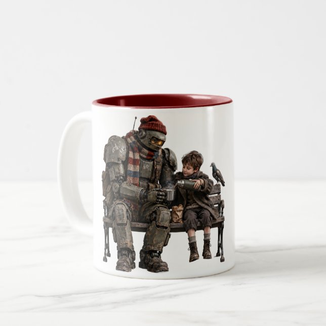 Tasse 2 Couleurs Retraités Ensemble (Devant gauche)