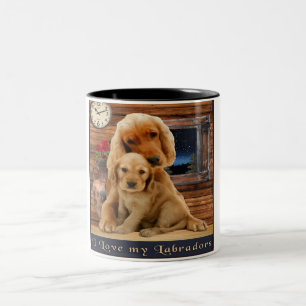 Tasse 2 Couleurs Retriever du Labrador