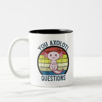 Rétro 90s Vous Axolotl Questions Vintage Sunset