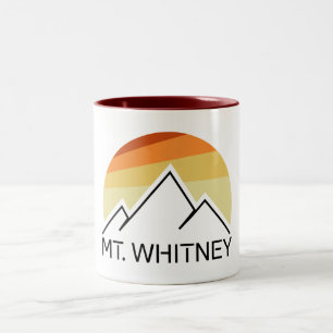Tasse 2 Couleurs Rétro Mt. Whitney