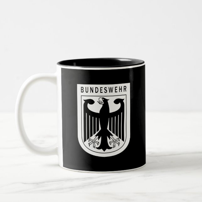 Tasse 2 Couleurs Retro - République fédérale d'Allemagne Bundeswehr (Gauche)