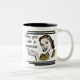 Tasse 2 Couleurs Rétro T-shirts et cadeaux de Memaw