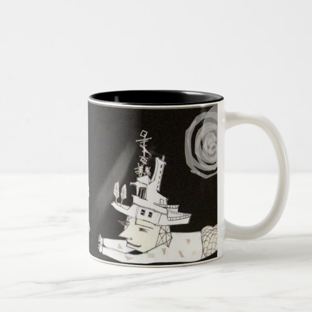 Tasse 2 Couleurs réunion...quelque part (Droit)