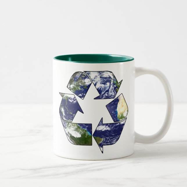Tasse 2 Couleurs Réutilisez maintenant (Droit)