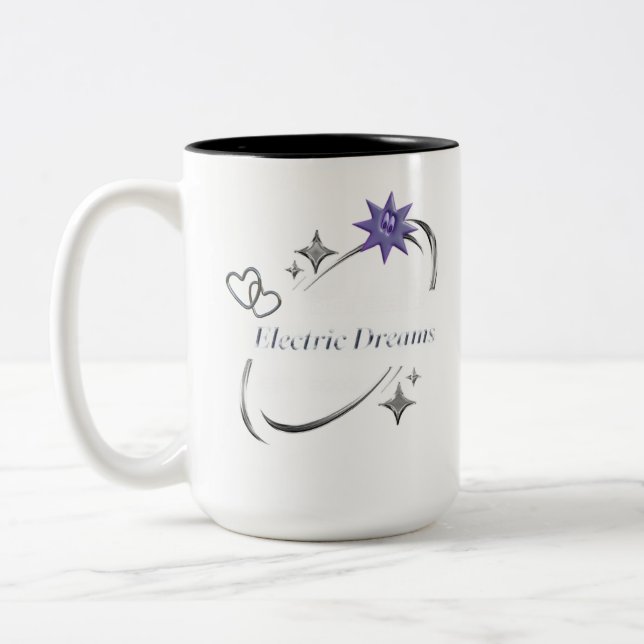 Tasse 2 Couleurs Rêve Électrique (Gauche)