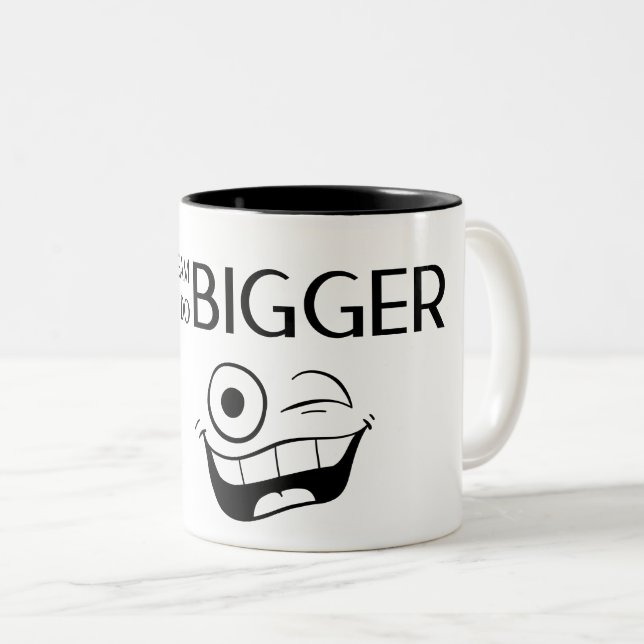 Tasse 2 Couleurs Rêve motivationnel (Devant droit)