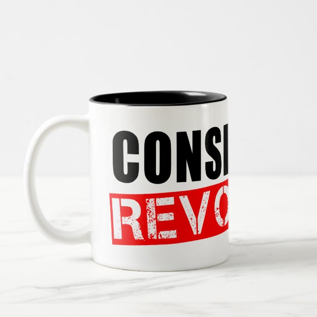 Tasse 2 Couleurs Révolution conservatrice (Gauche)