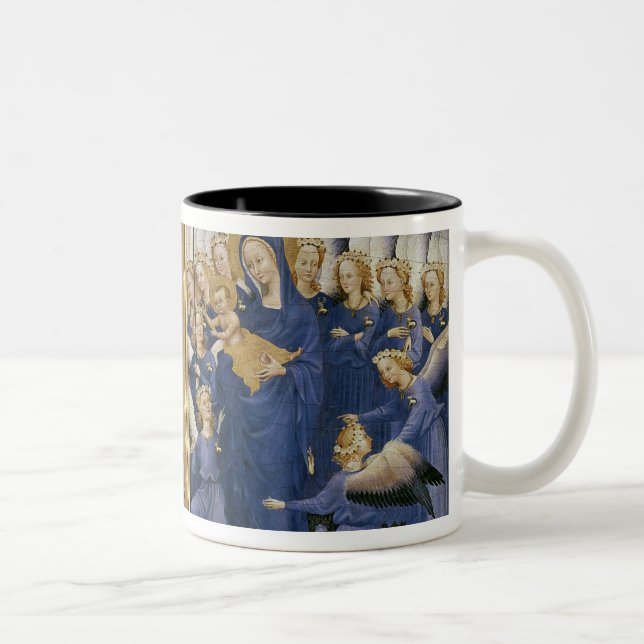 Tasse 2 Couleurs Richard II présenté à la Vierge et à l'enfant (Droit)