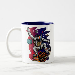 Tasse 2 Couleurs Ride de l'espace