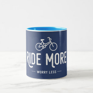 Tasse 2 Couleurs Ride Plus Inquiète Moins