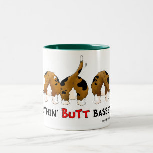 Tasse 2 Couleurs Rien n'aboutent des bassets