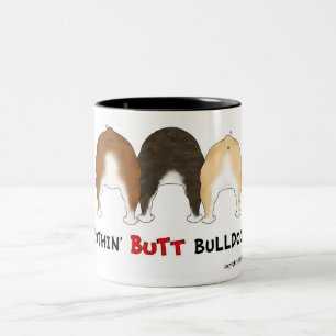 Tasse 2 Couleurs Rien n'aboutent des bouledogues