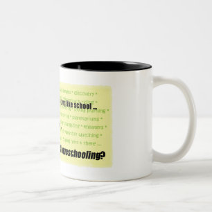 Tasse 2 Couleurs Rien n'aiment l'école