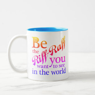 Tasse 2 Couleurs Riff-Raff coloré