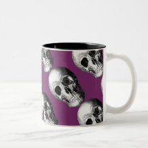 Rincement du crâne Répéter la boue du Motif Purple