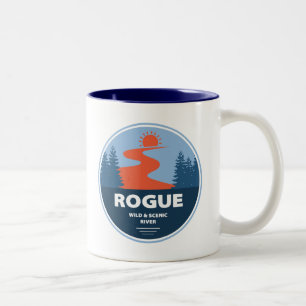 Tasse 2 Couleurs Rivière Wild Rogue Et Pittoresque