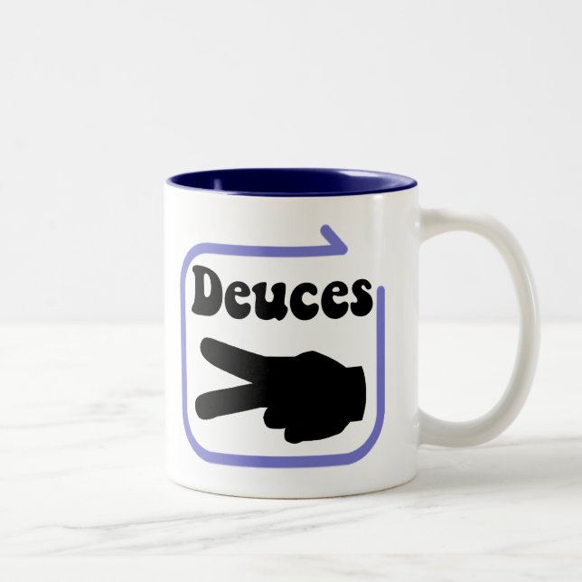 Tasse 2 Couleurs Riyah-Li conçoit des deux (Droit)