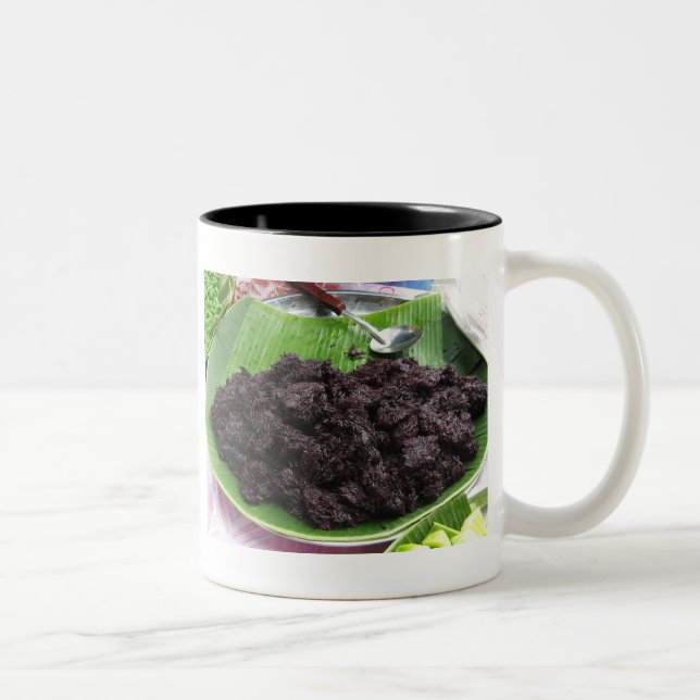 Tasse 2 Couleurs Riz noir laotien [barrage de Khao Niao] (Droit)
