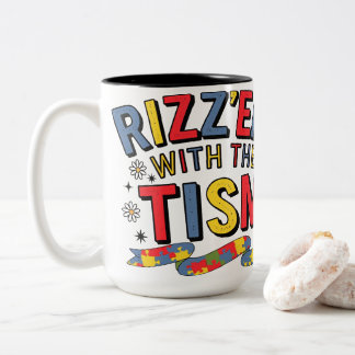 Tasse 2 Couleurs Rizz Em With The Tism Neurodiversity