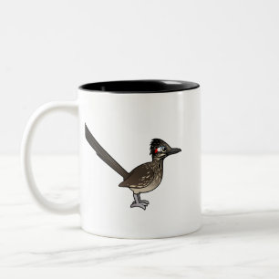 Tasse 2 Couleurs Roadrunner mignon de Birdorable