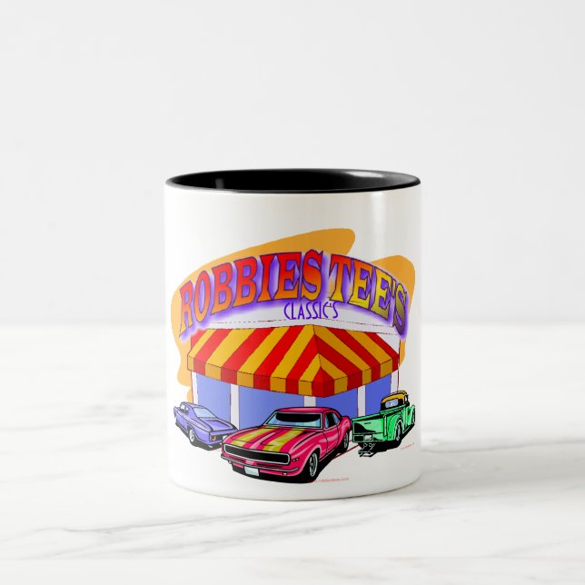 Tasse 2 Couleurs Robbies pique des classiques (Centre)