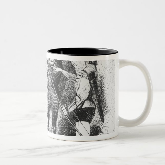 Tasse 2 Couleurs Robin Hood, écarlate et John (Droit)
