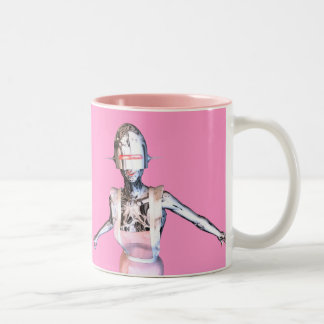 Tasse 2 Couleurs robot domestique