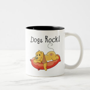 Tasse 2 Couleurs Roche de chiens