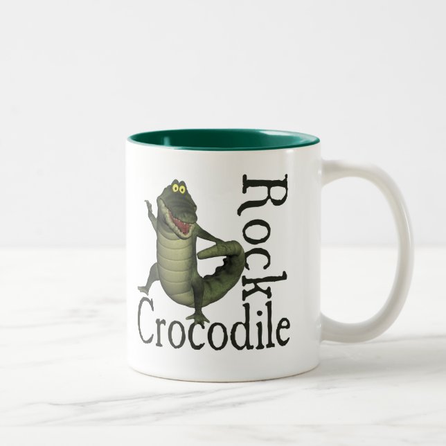 Tasse 2 Couleurs Roche de crocodile (Droit)
