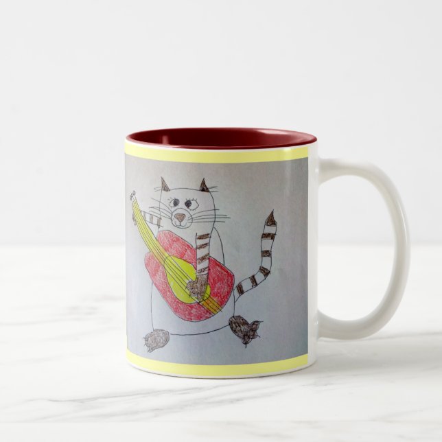 TASSE 2 COULEURS ROCHE DESSUS ! ! ! (Droit)