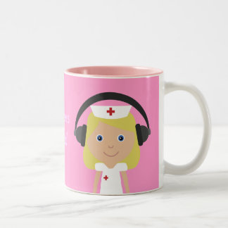 Tasse 2 Couleurs Roche d'infirmières !