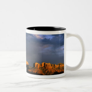 Tasse 2 Couleurs Rochers de la cathédrale à Sedona Arizona