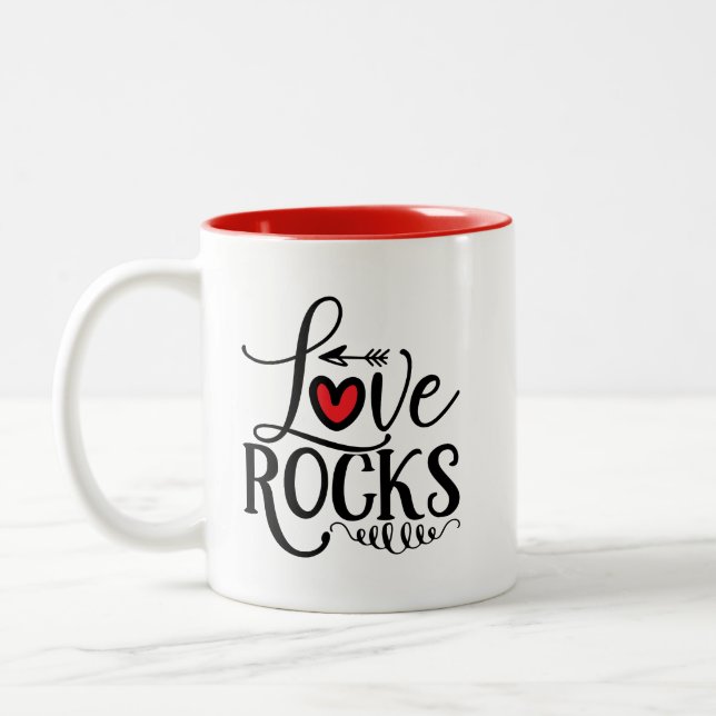 Tasse 2 Couleurs Rock Hound (Gauche)