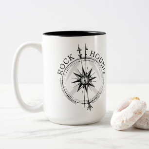 Tasse 2 Couleurs Rock Hound : Collecteur Rock Certifié