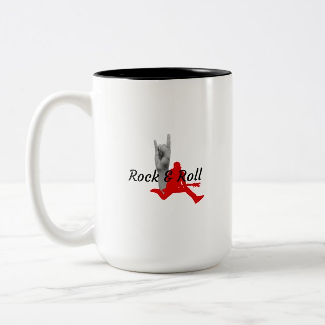 Tasse 2 Couleurs Rock 'n' roll (Gauche)