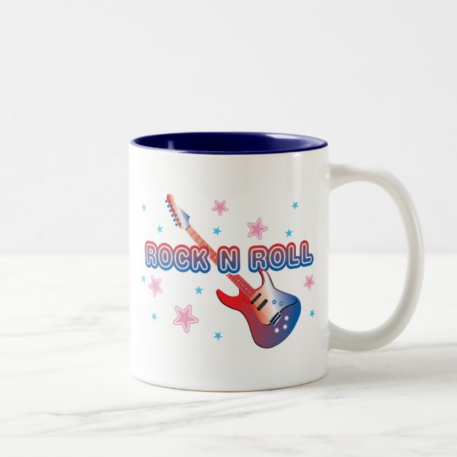 Tasse 2 Couleurs Rock N Roll (Droit)
