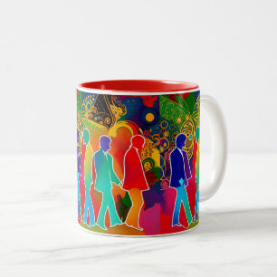 Tasse 2 Couleurs Rock Stars