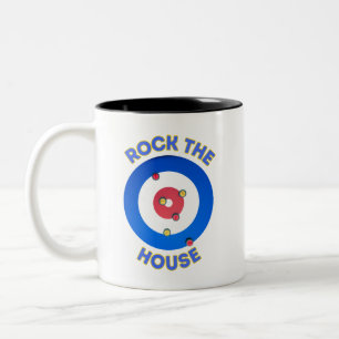 Tasse 2 Couleurs Rock the House Curling