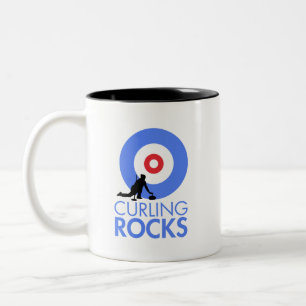 Tasse 2 Couleurs Rocks de curling