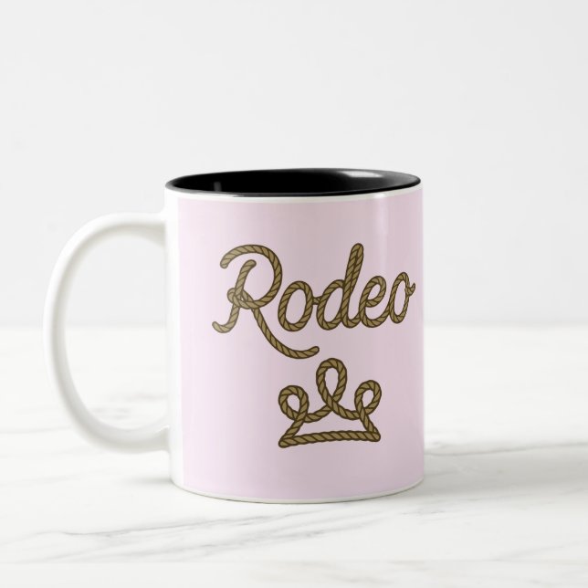 Tasse 2 Couleurs Rodeo Princess Pays Ouest Tiara Crown (Gauche)